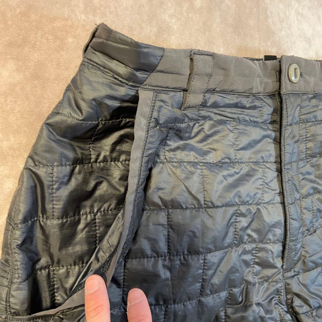 Patagonia ナノパフパンツ グレー ダウンパンツ 希少サイズXL 廃盤品