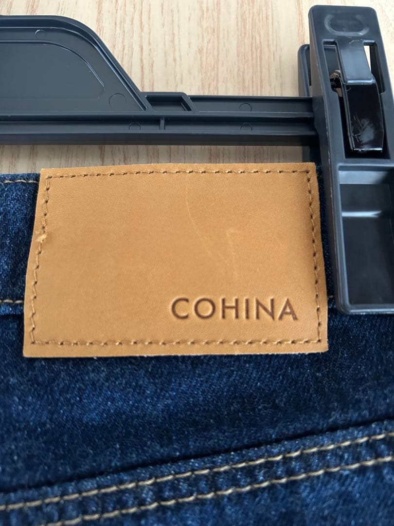 コヒナ　COHINA KUROKI DENIM セミワイドストレート