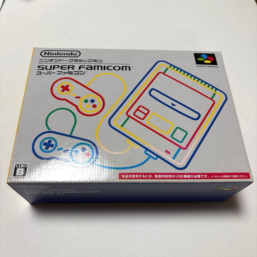 未使用　Nintendo ニンテンドークラシックミニ スーパーファミコン
