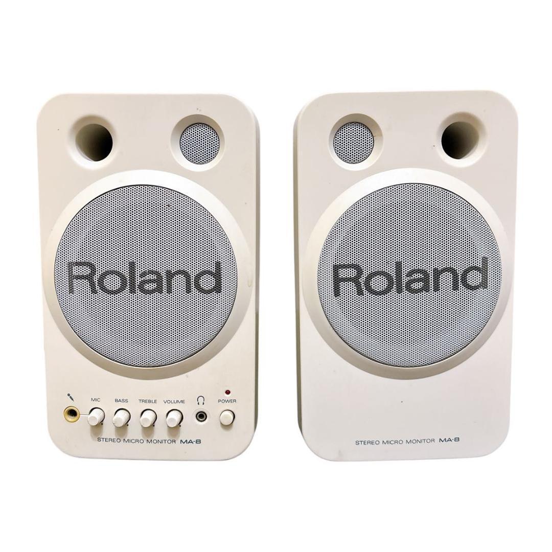 Roland ローランド アンプ内蔵スピーカー MA-8 モニタースピーカー