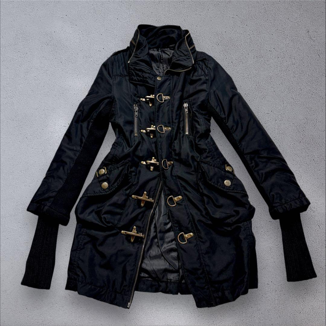 y2k 00s SLY N3B 平成初期 モッズコート 黒 archive