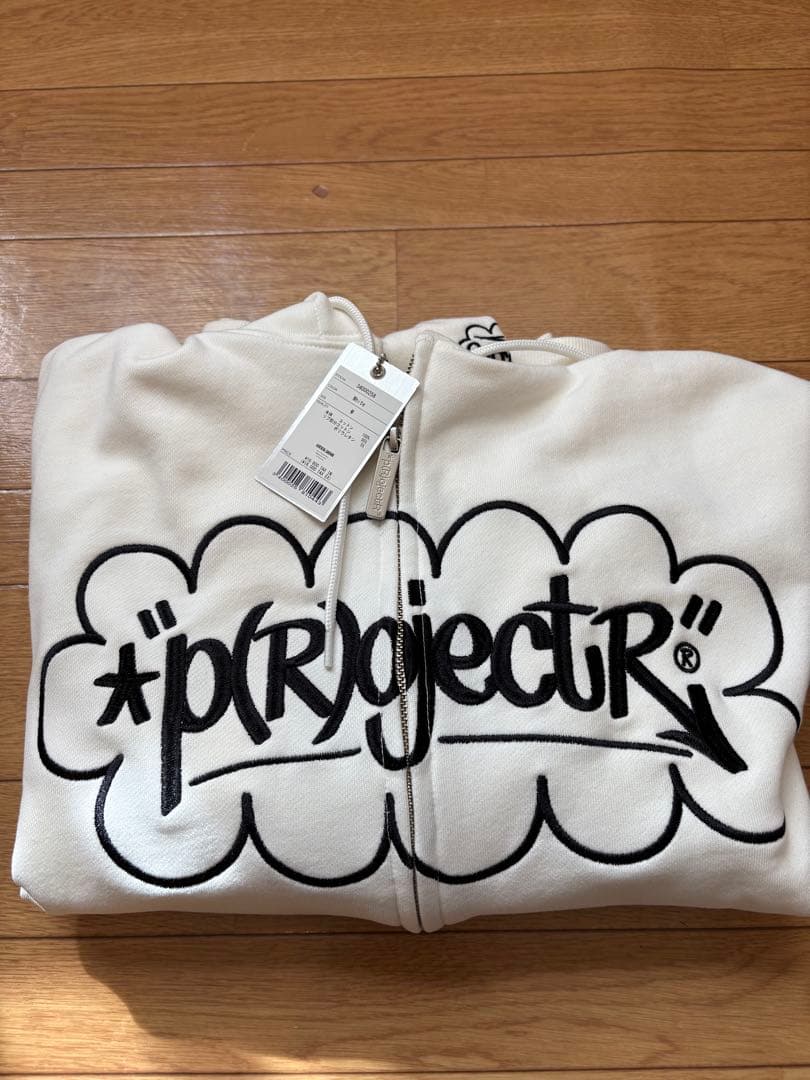 Eric Haze x p(R)ojectR® パーカー Mサイズ白