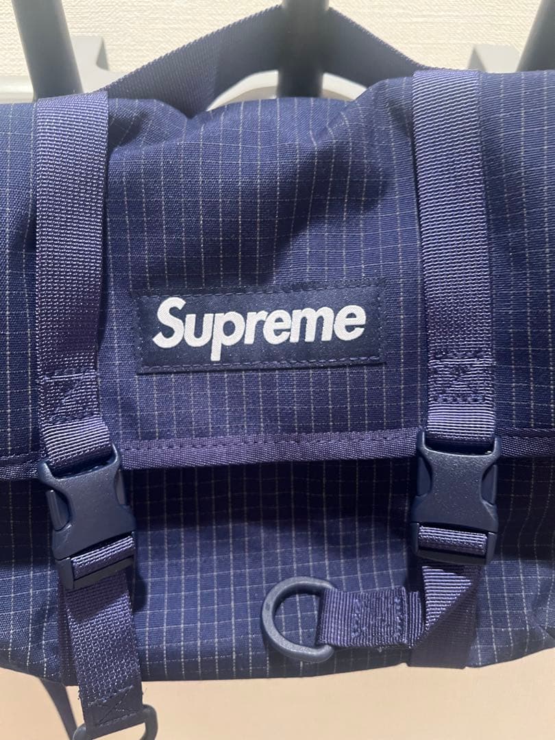 Supreme メッセンジャーバッグ ネイビー