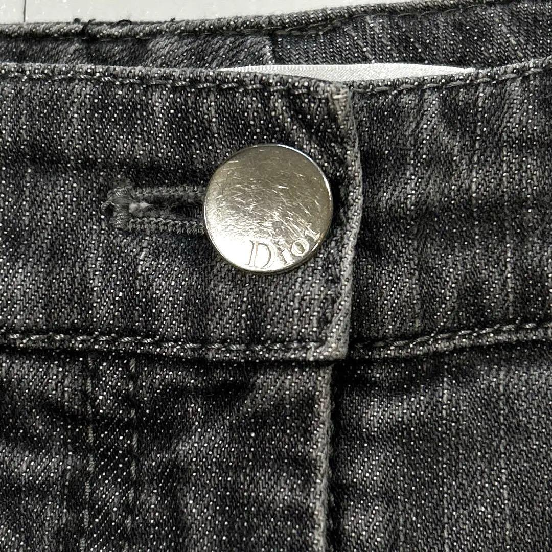 クリスチャンディオール ロゴ刺繍 デニムパンツ ヴィンテージ S相当 希少