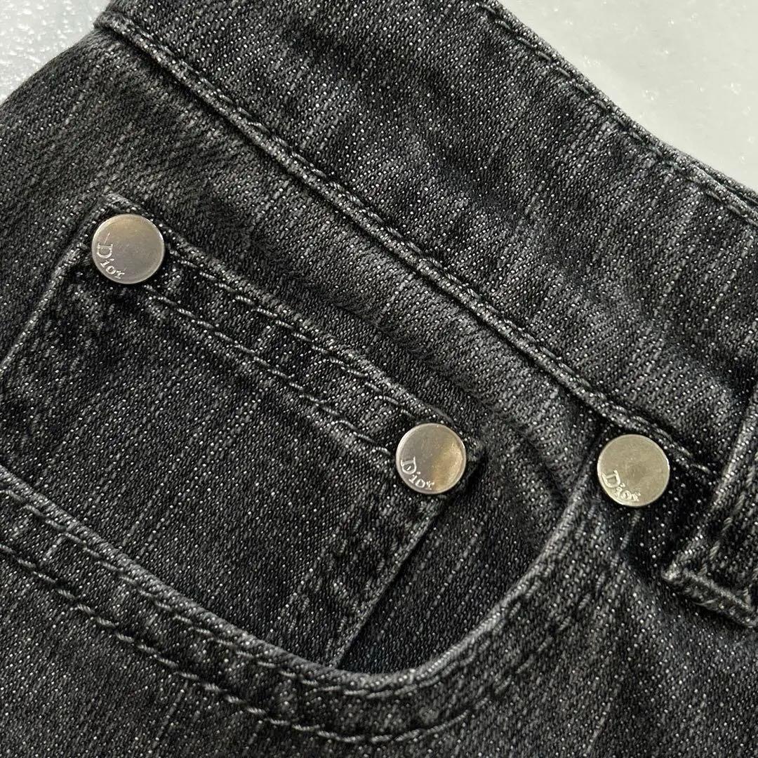 クリスチャンディオール ロゴ刺繍 デニムパンツ ヴィンテージ S相当 希少