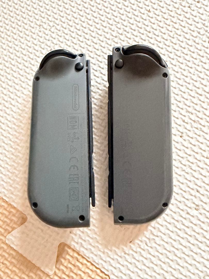 【美品】Switch本体グレー 付属品完備　バッテリー強化版
