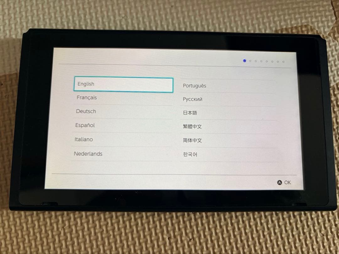 【美品】Switch本体グレー 付属品完備　バッテリー強化版
