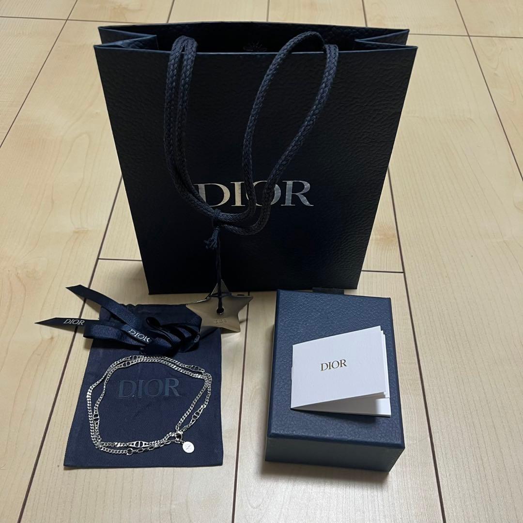 【値下げ可】DIOR CDiconチェーンネックレス