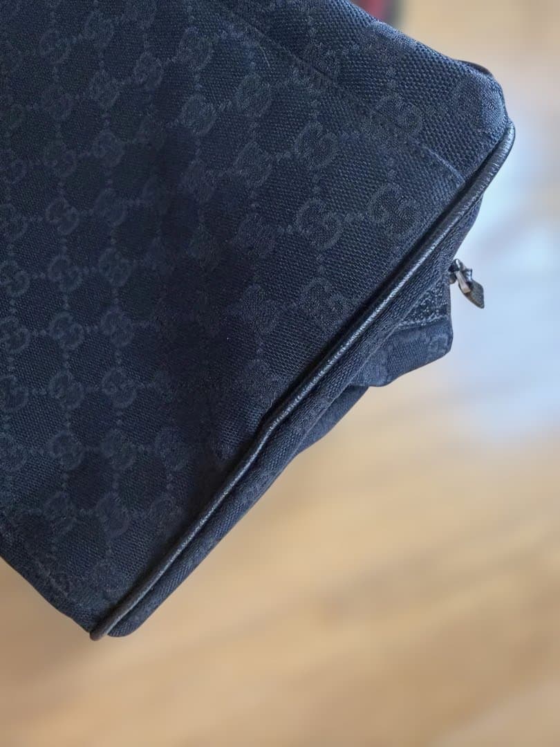 GUCCI グッチ GG キャンバス ボストンバッグ