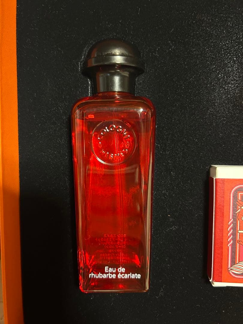 HERMES コロン エルメス オードゥ ルバーブ エカルラット ソープ セット