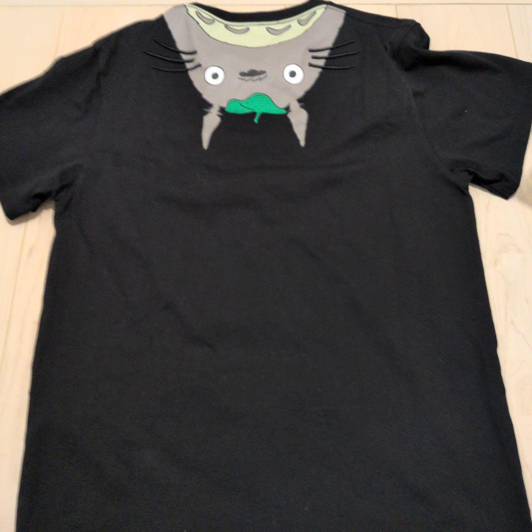 LOEWE ジブリ コラボ トトロ グラフィック Tシャツ 黒