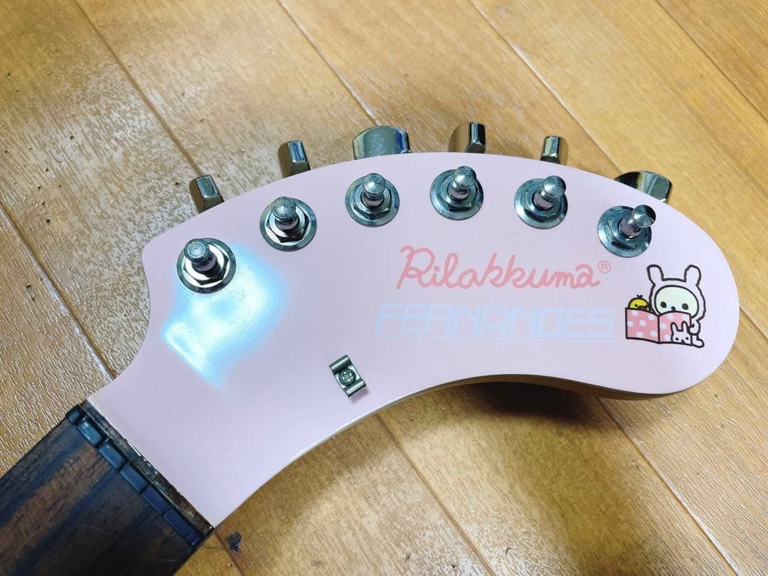 FERNANDES ZO-3リラックマ エレキギター ミニギター 内蔵スピーカー