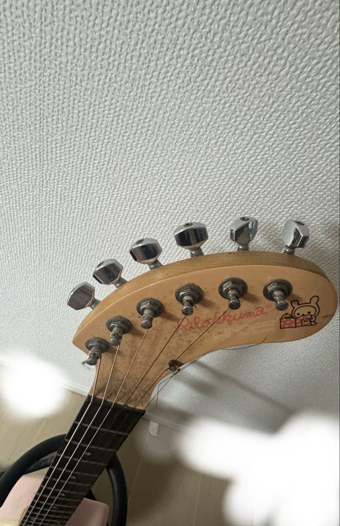 FERNANDES ZO-3リラックマ エレキギター ミニギター 内蔵スピーカー