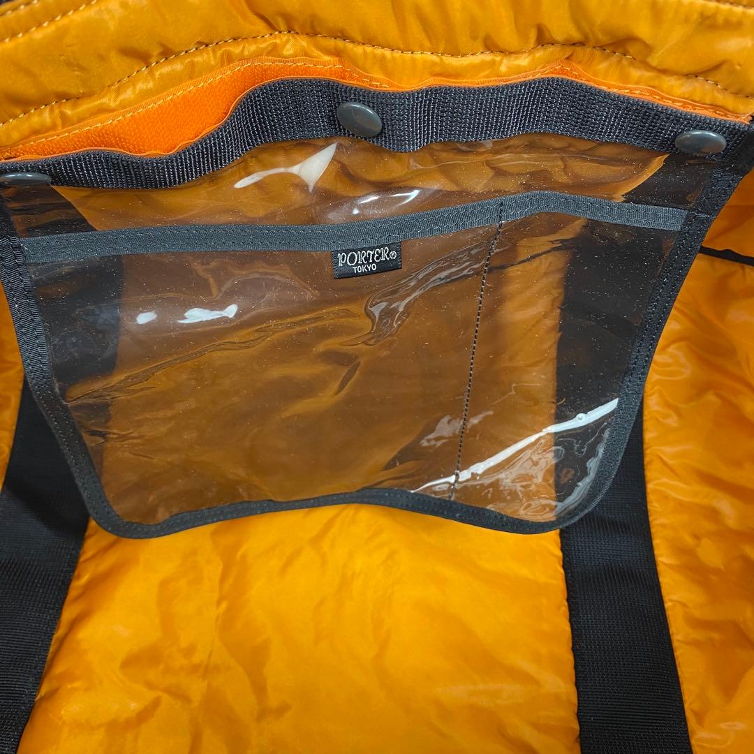 【極美品】PORTER TANKER 2way ダッフルバッグ ボストンバッグ黒