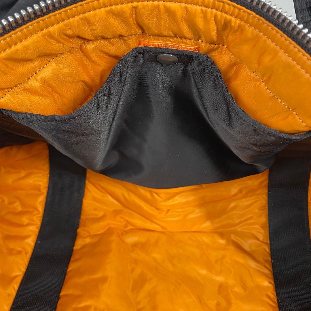 【極美品】PORTER TANKER 2way ダッフルバッグ ボストンバッグ黒
