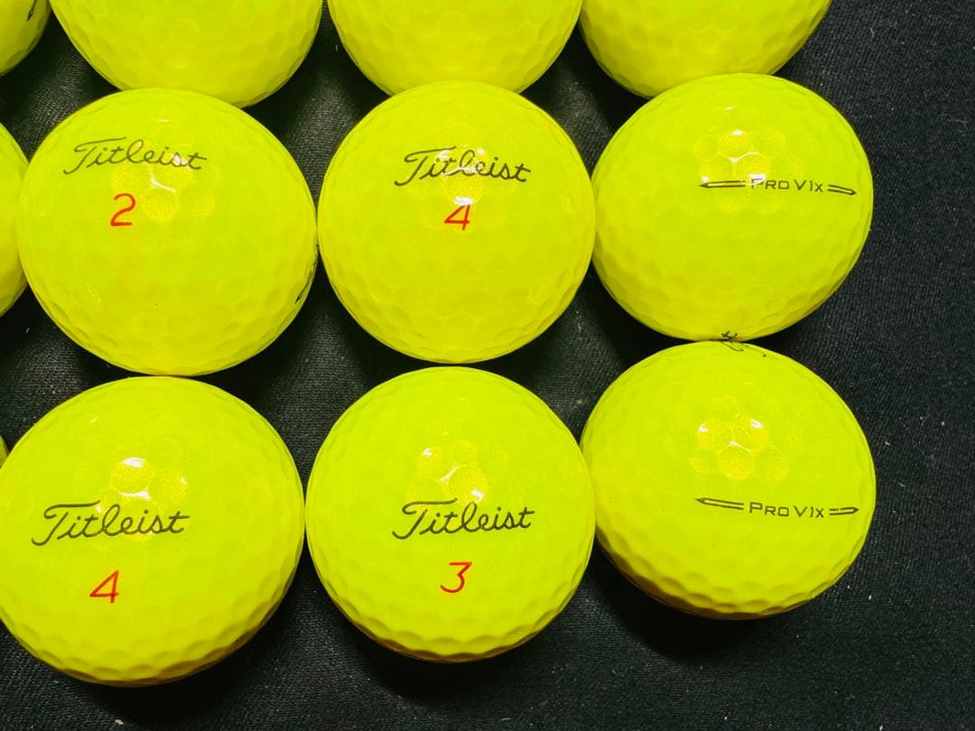 タイトリスト PRO V1X 2023年モデル 20個　　イエロー
