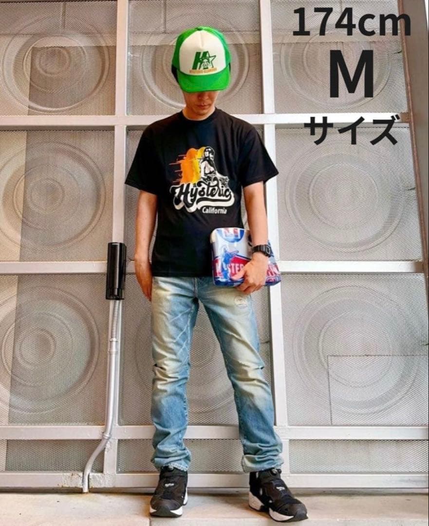 極美品ヒステリックグラマーHYSTERICGLAMOURバイクガールTシャツM
