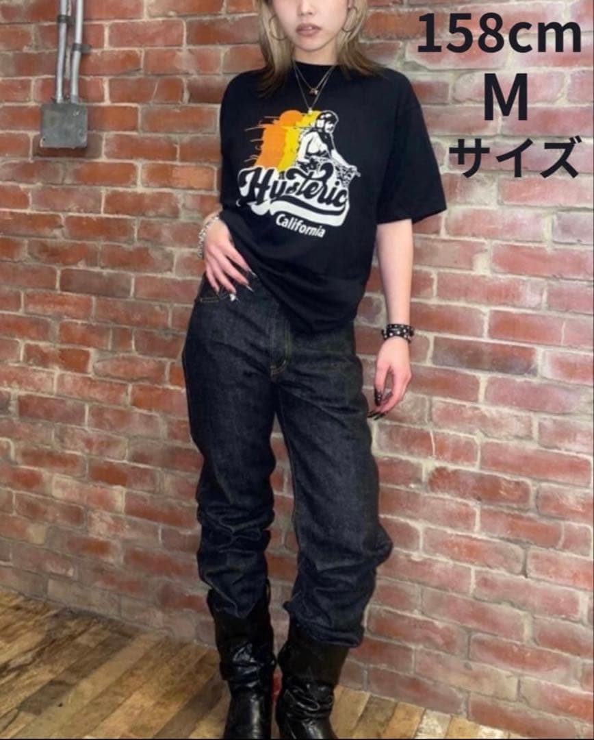 極美品ヒステリックグラマーHYSTERICGLAMOURバイクガールTシャツM