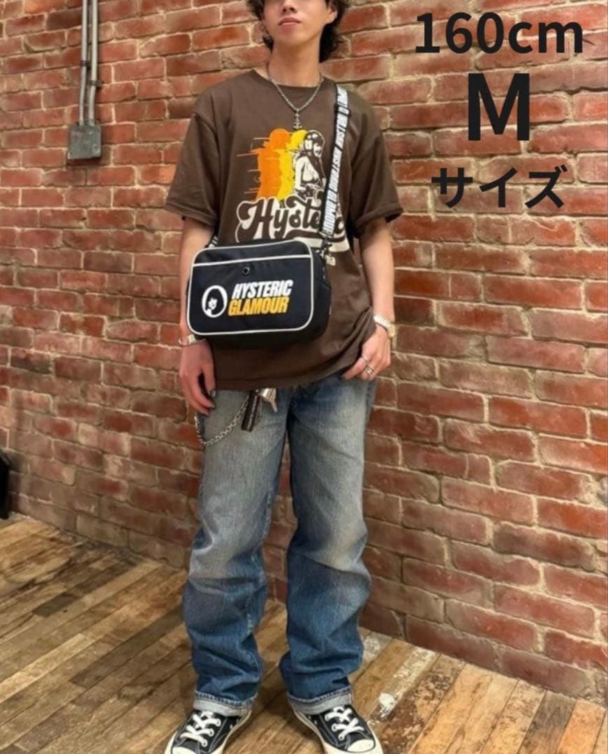 極美品ヒステリックグラマーHYSTERICGLAMOURバイクガールTシャツM