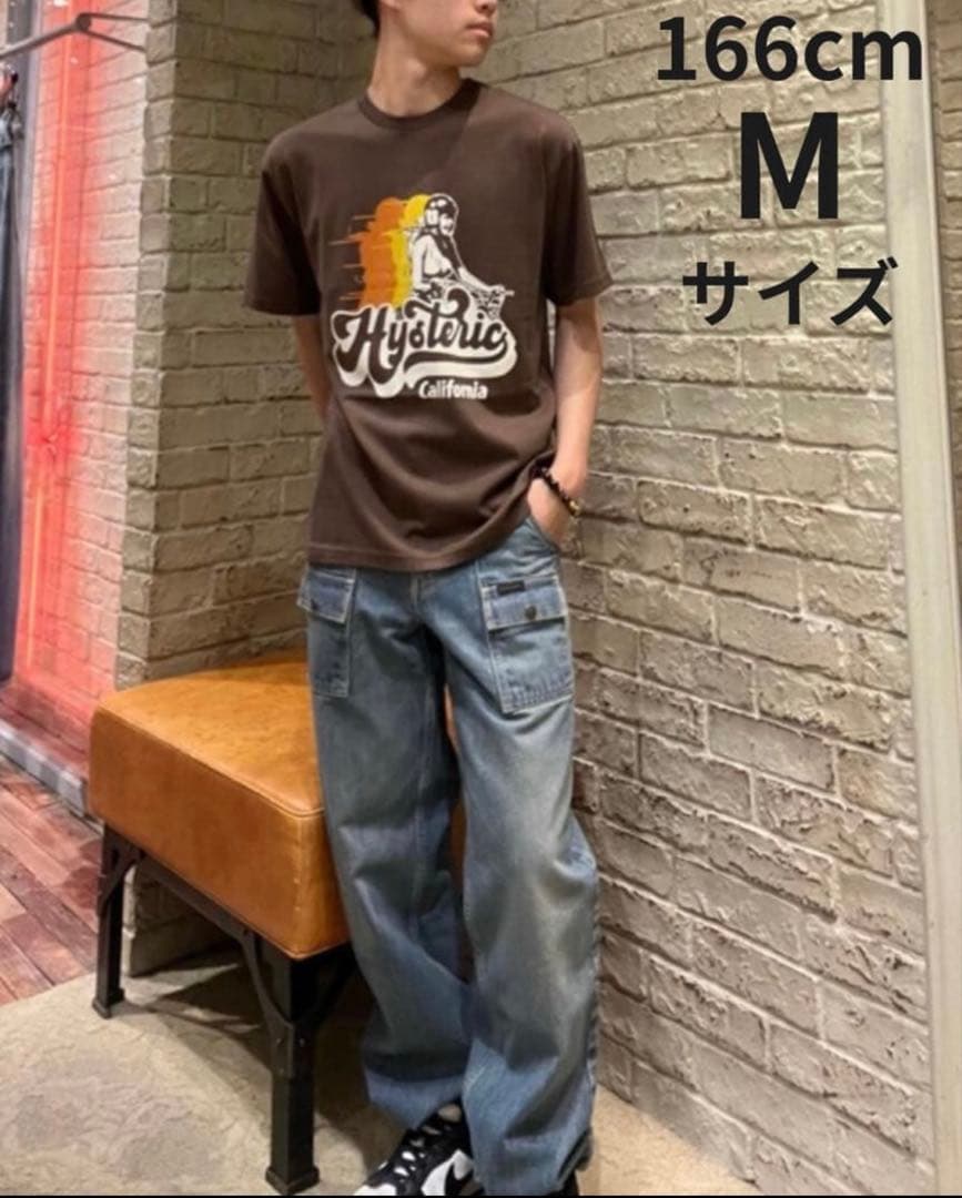 極美品ヒステリックグラマーHYSTERICGLAMOURバイクガールTシャツM