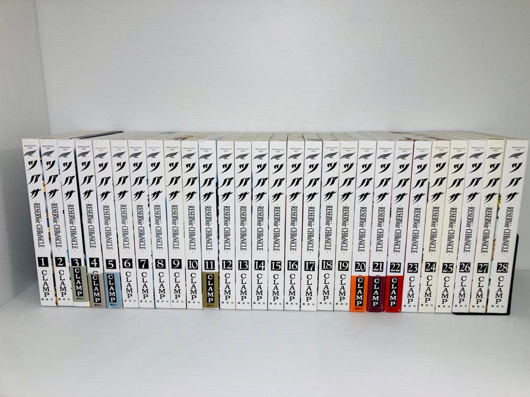 ほぼ全巻初版特典✨ ツバサ 豪華版 全巻 1〜28 ポストカード カレンダー