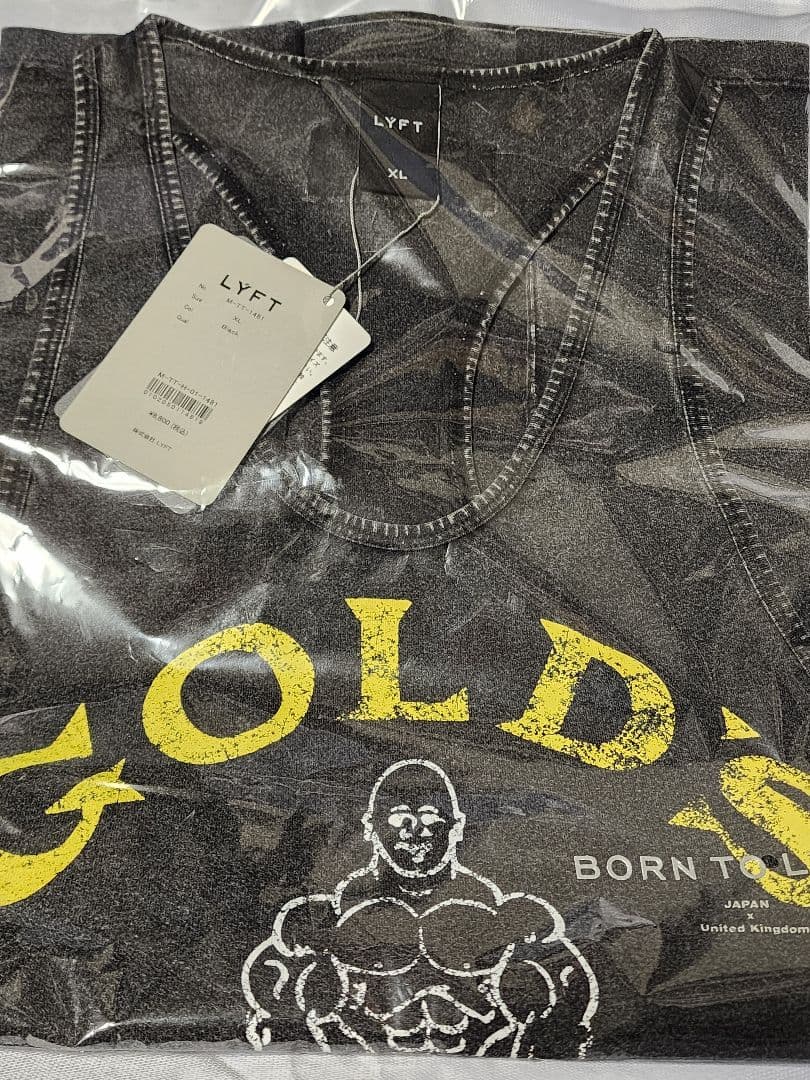 LÝFT × GOLD'S GYM Vintage Logo Tanktop