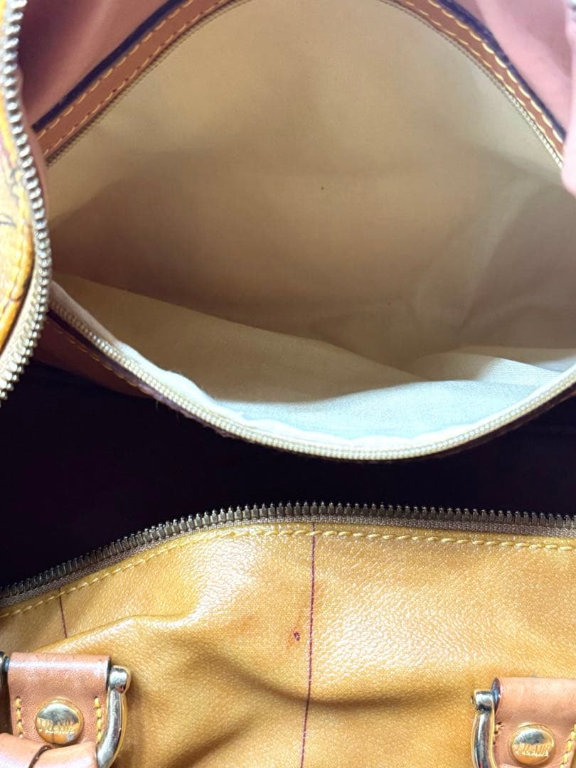 美品‼️AlvieroMartini PRIMA CLASSEレザーボストンバッグ