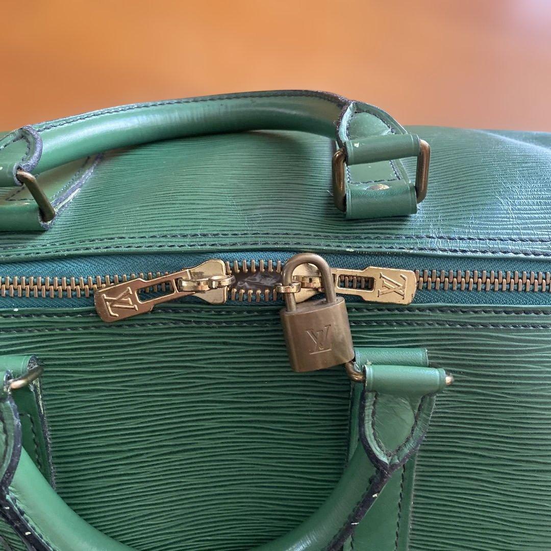 Louis Vuitton エピ　キーポル50 ボストンバッグ グリーン