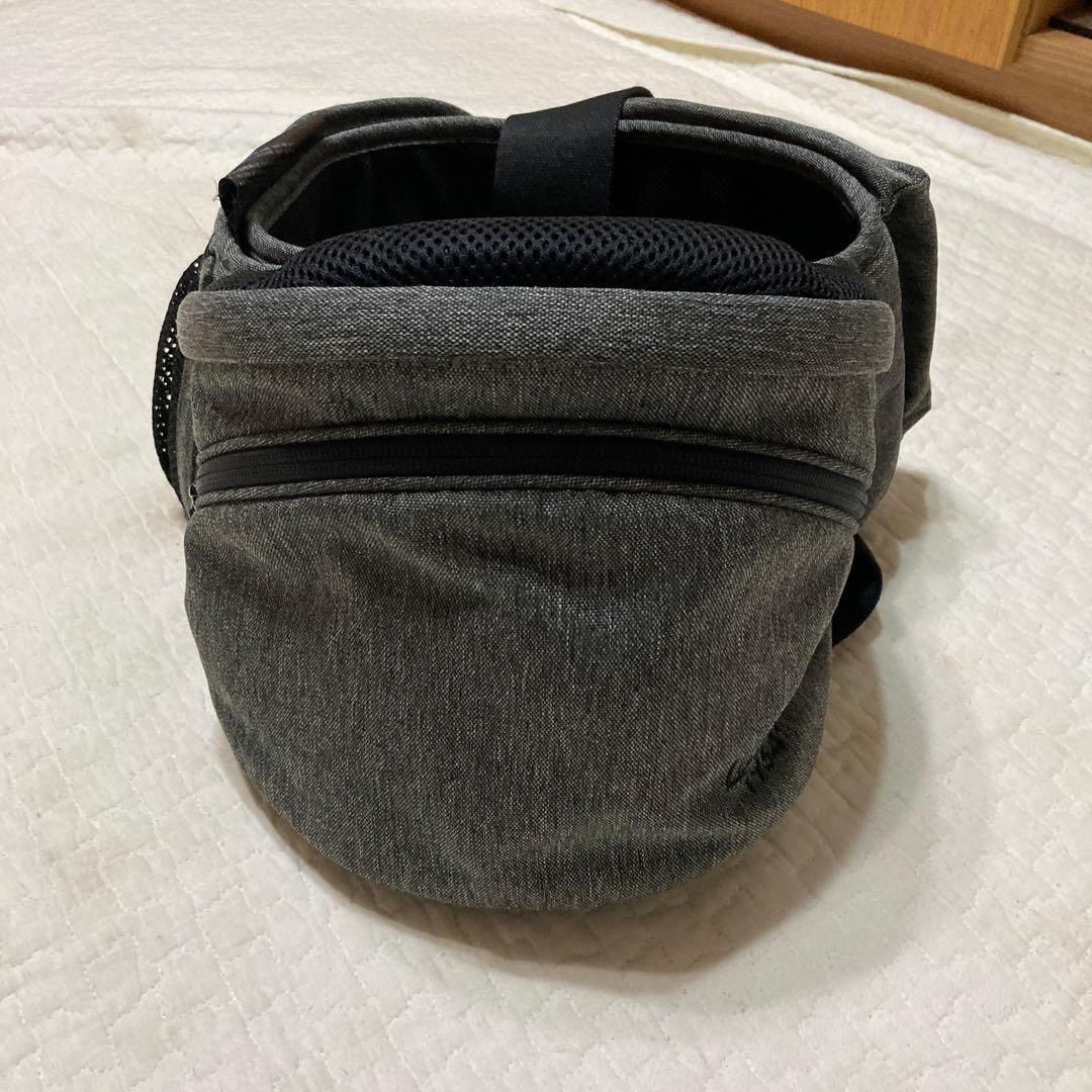POLBAN ADVANCE ヒップシート グレー　シングルショルダー付き