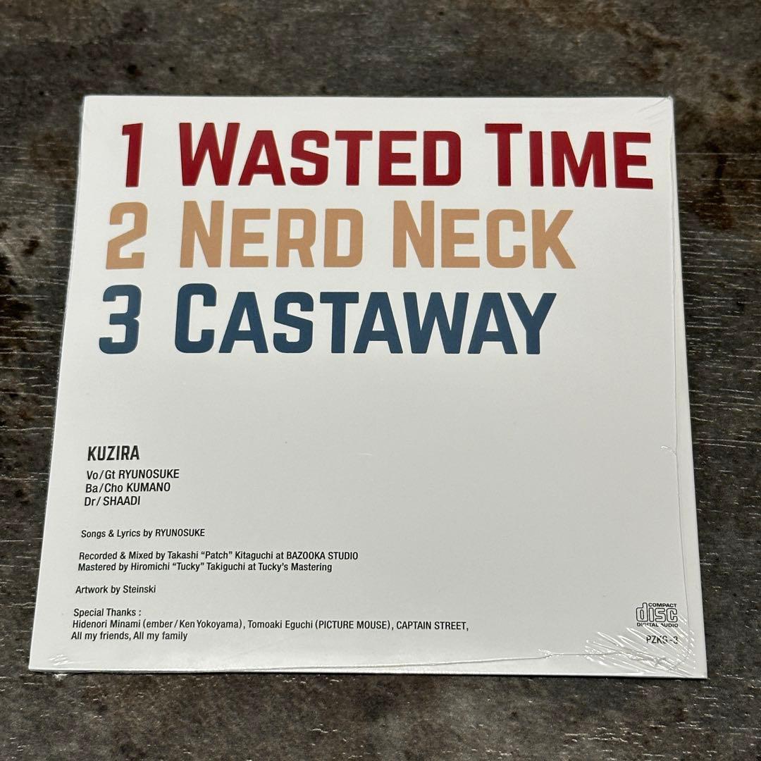 邦楽 KUZIRA Wasted Time CD PIZZA OF DEATH