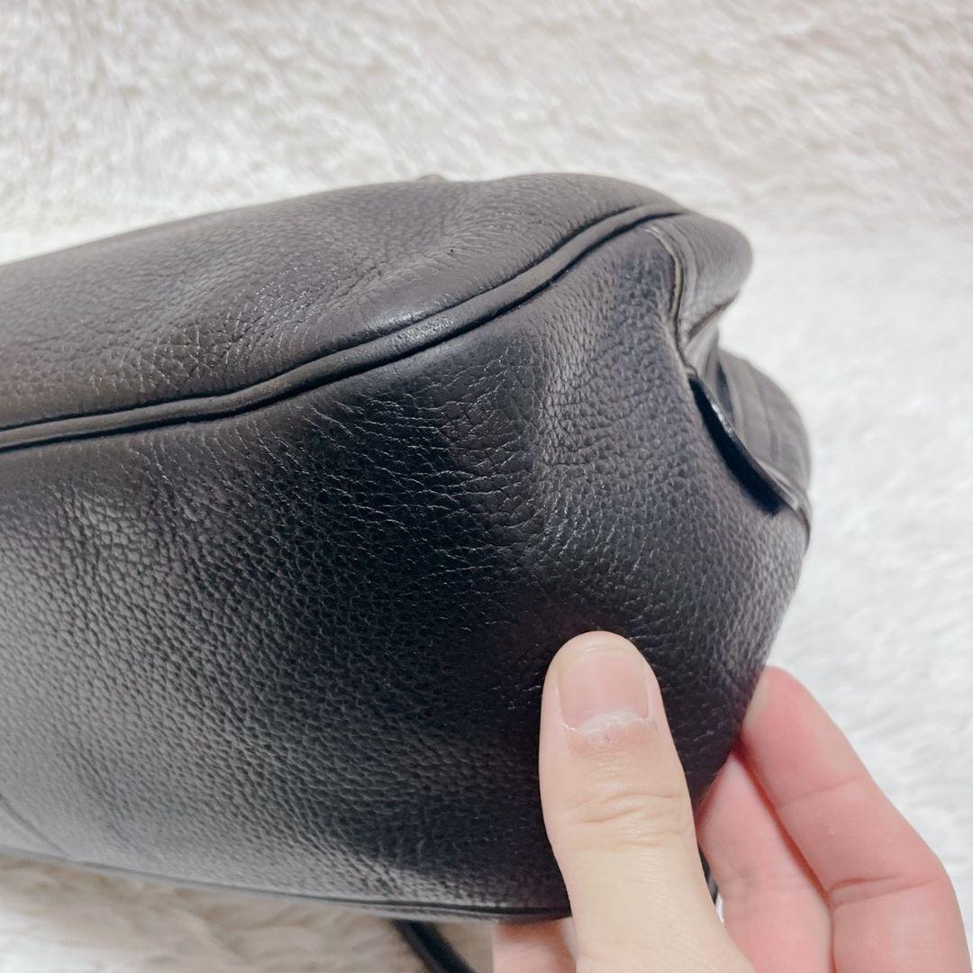 バーバリーズ　ブラック　ミニボストンバッグ　メンズ　金具　ロゴ