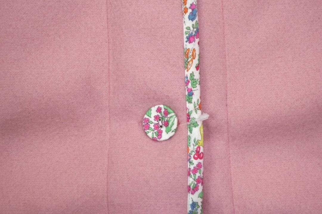 【処分価格】リバティ LIBERTY fabricボンディングフリースベストM