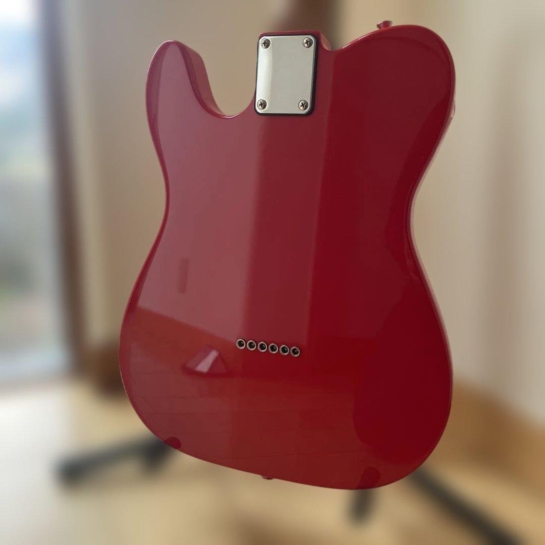 テレキャスタータイプ　美品　レッド