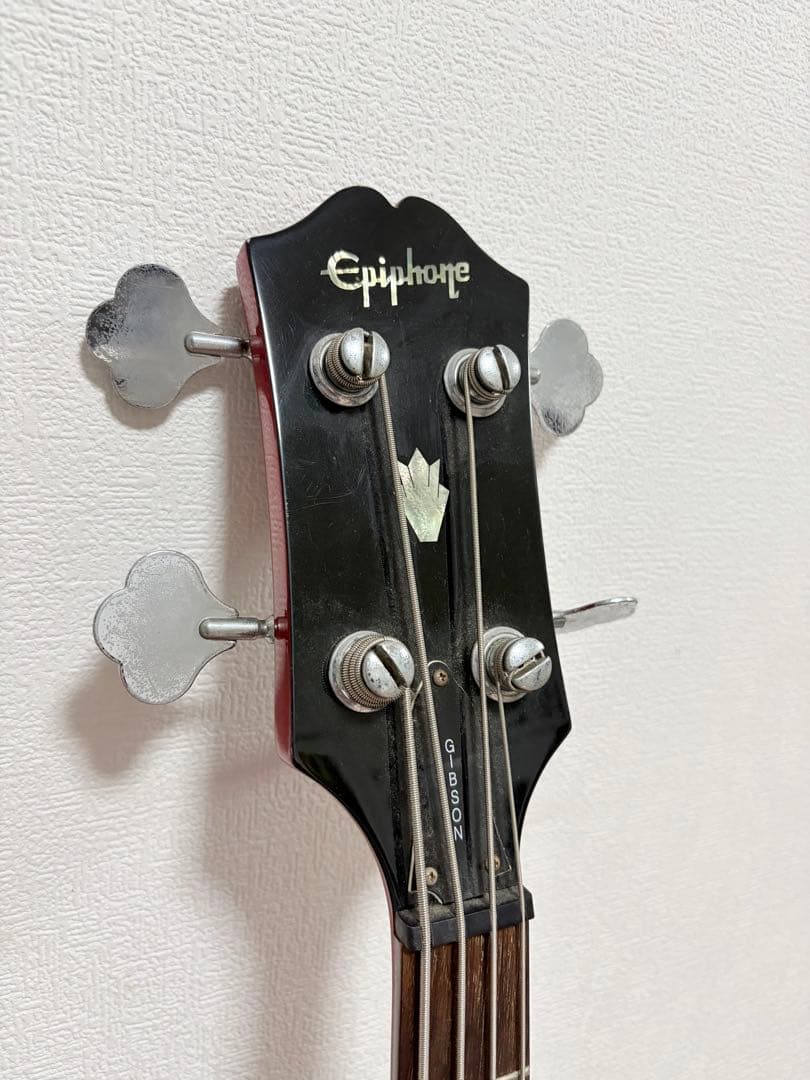 ニ*ク様 Epiphone エレキベース レッド