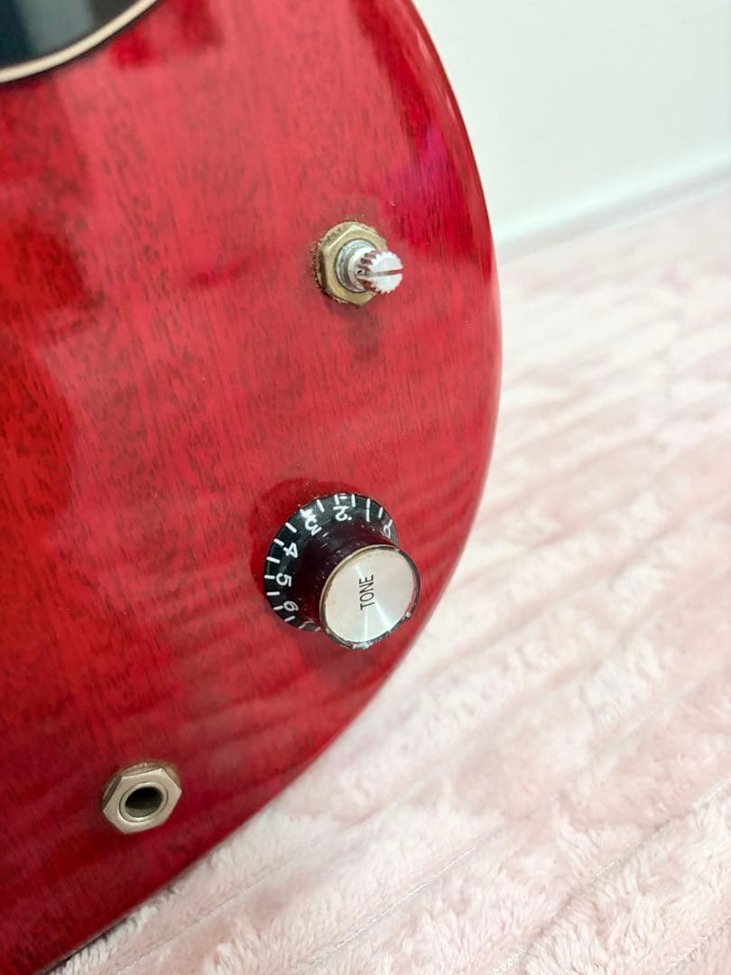ニ*ク様 Epiphone エレキベース レッド