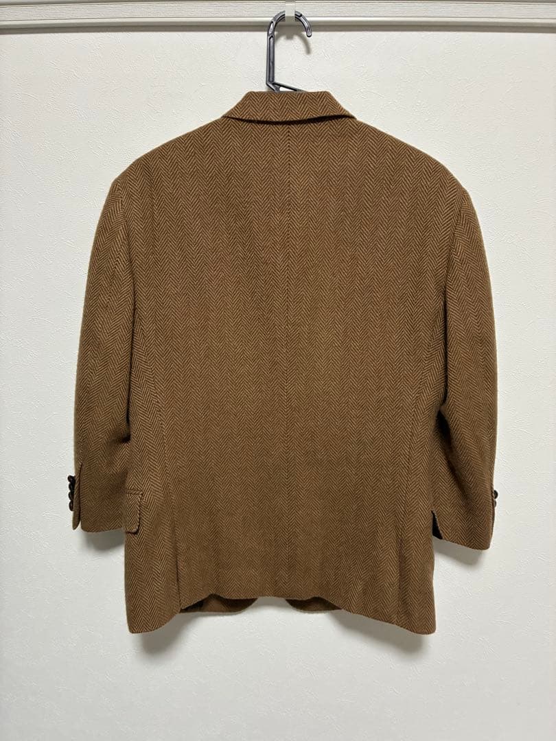 ビンテージ ラルフローレン パープルレーベル カシミア混 テーラードジャケット