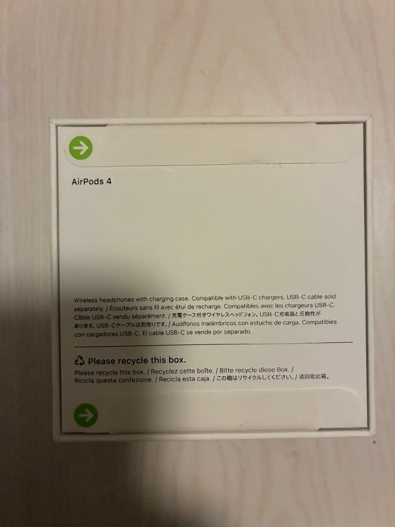 AirPods 4 本体 USB-C充電対応 新品　※ノイキャンなし