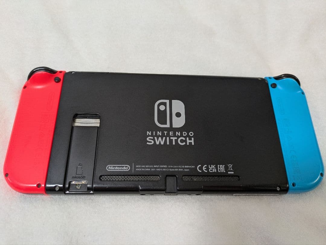 ジャンク品　1日限定値下げ!　Nintendo Switch 本体 青/赤
