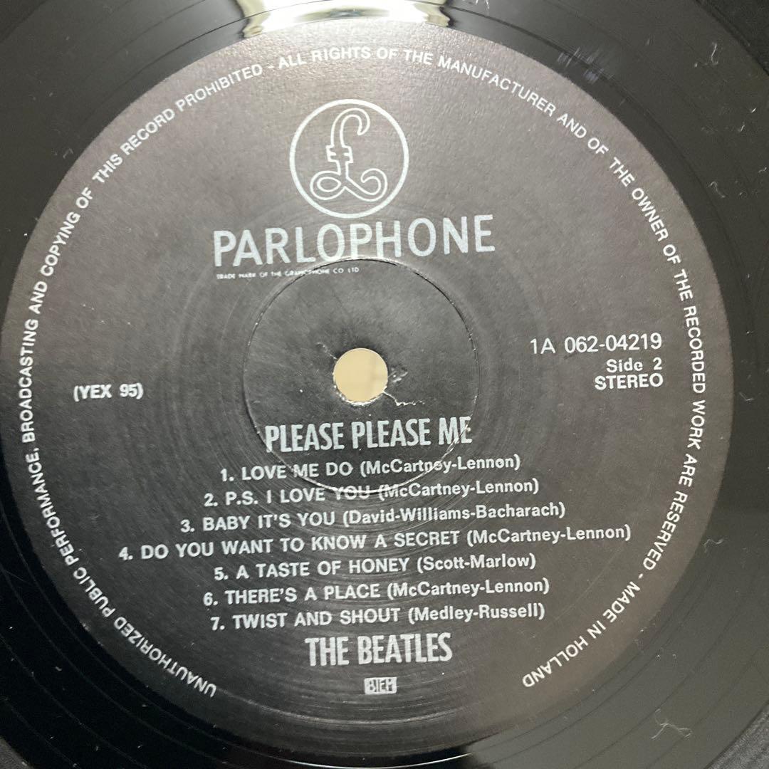 ビートルズ PLEASE PLEASE ME オランダ盤レコード