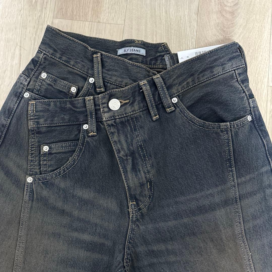 【SLY】　J/W SWITCHING STRAIGHT パンツ