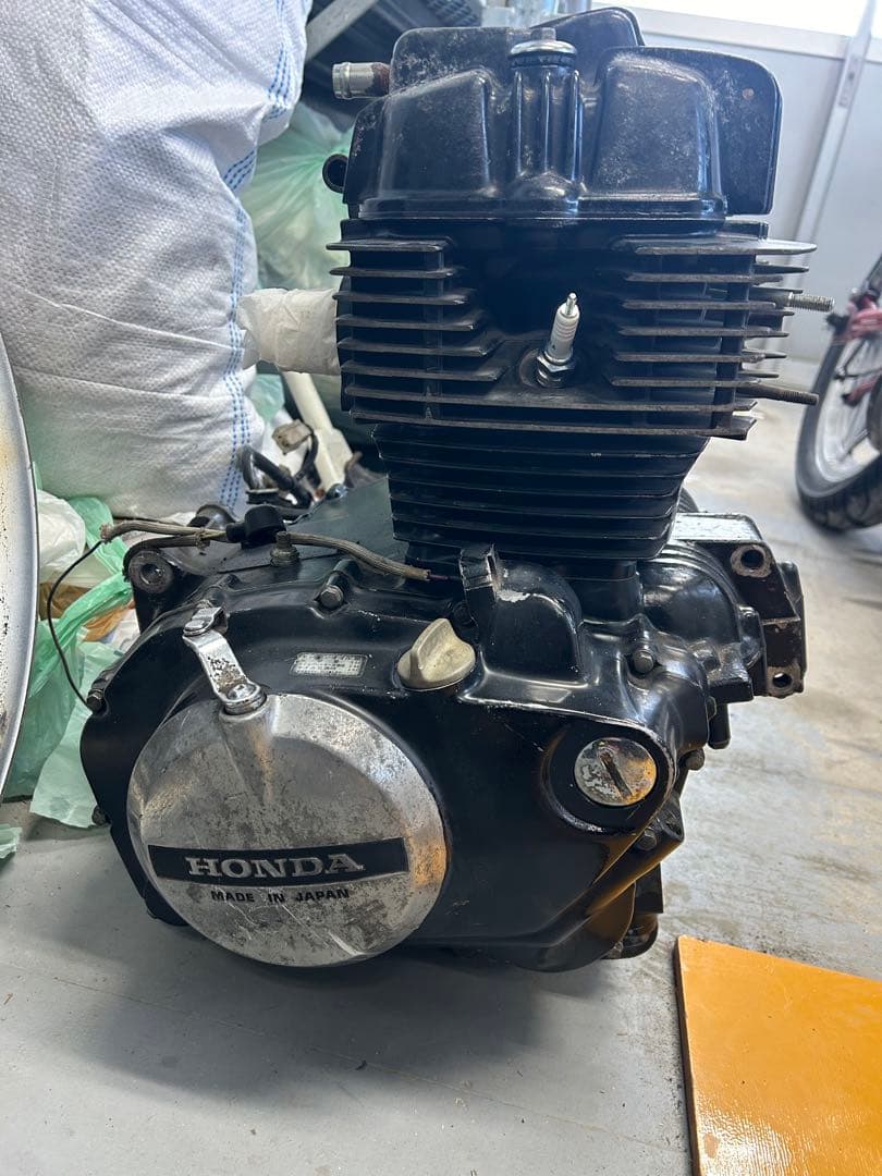 CB400N 実働　エンジン　バブ　ホーク