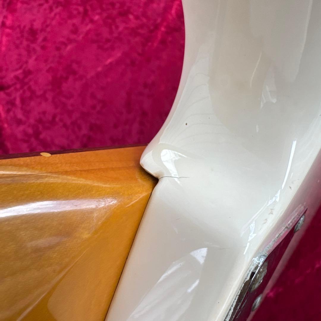 最初期 メンテ済 JVシリアル Fender Japan JB62-80 WHT
