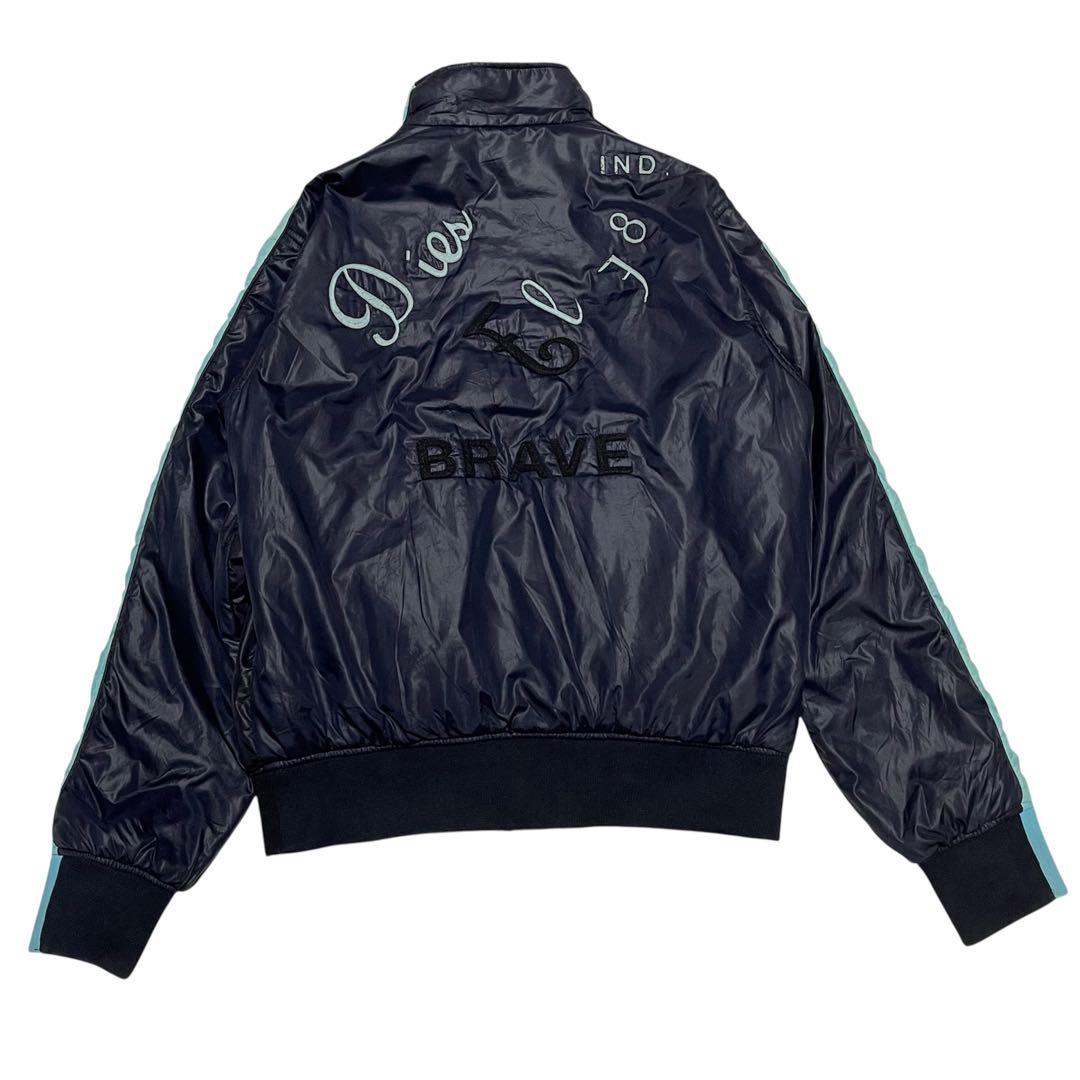 00s Y2K DIESEL リバーシブル ナイロンジャケット MA-1