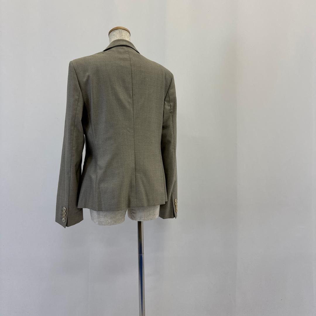 MaxMara シルク混 テーラードジャケット ベージュ サイズ44 通勤