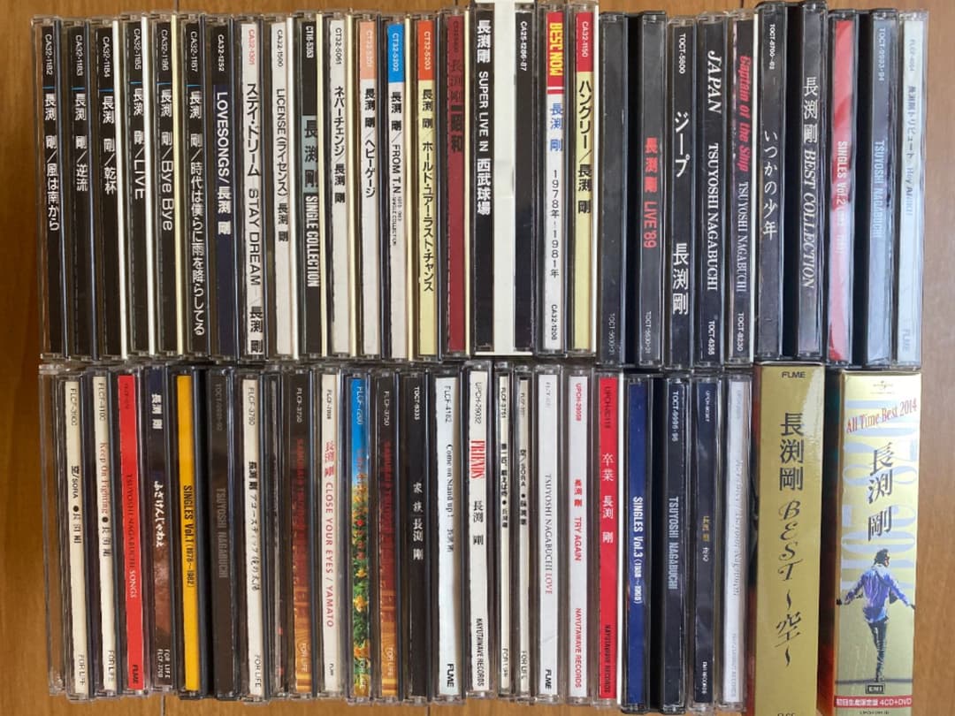 【値段交渉アリ！】長渕剛CD、DVD、ステッカー、手帳、会員証セット