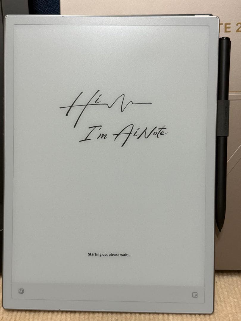 iFLYTEK AINOTE2とカバー