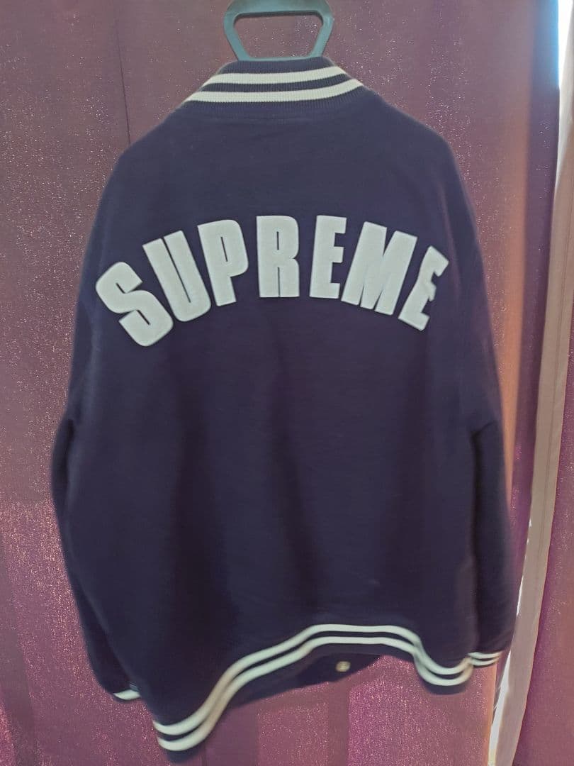 SUPREME　NEWERA　MLB 20SS VARSITYJACKET　L