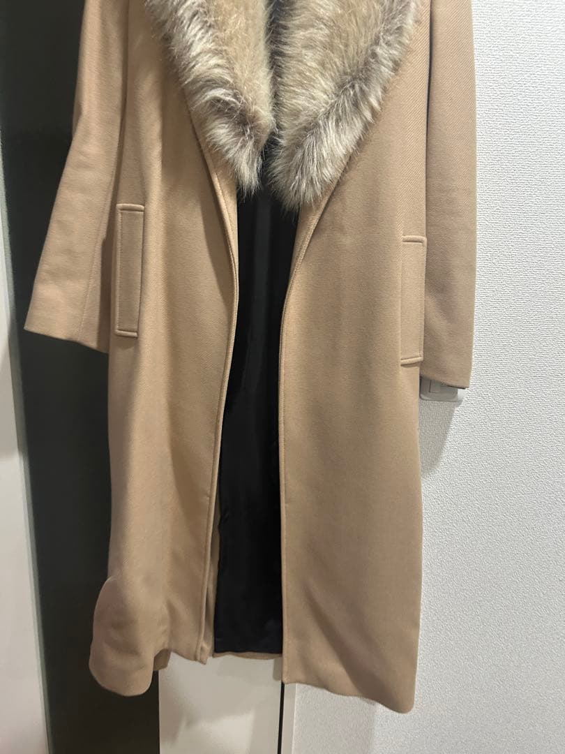 ZARA ロングプレミアム ウールブレンド コート