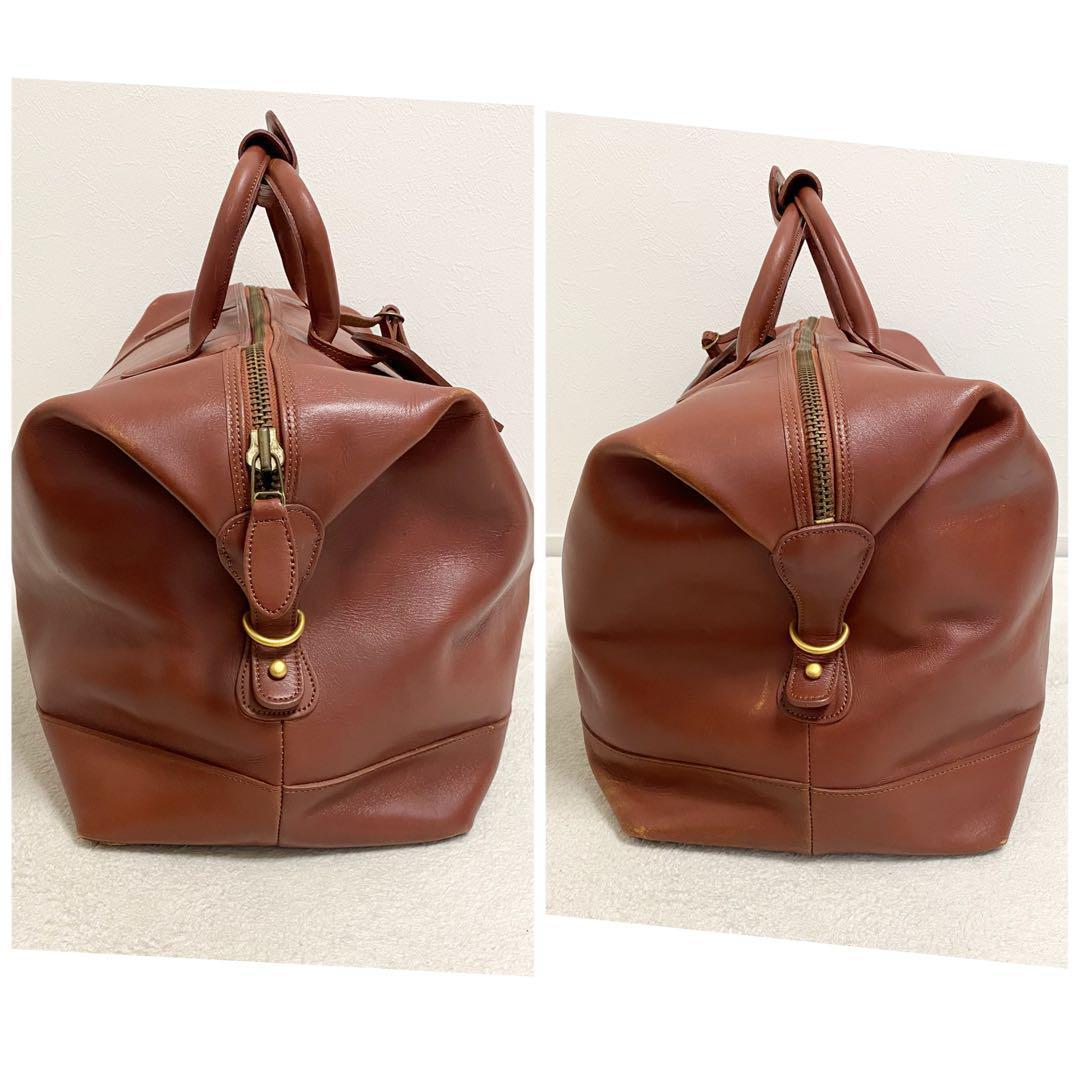 【激レア】COACH オールドコーチ 2wayボストンバッグ オールレザー 金具