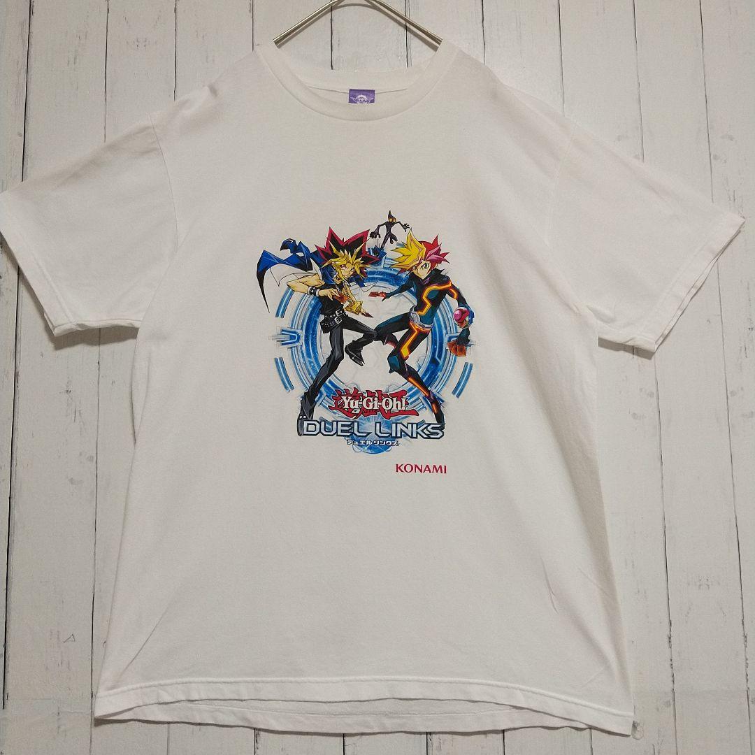 非売品　美品　遊戯王　デュエルリンクス　キャンペーン　VRAINS　Tシャツ　Ｌ
